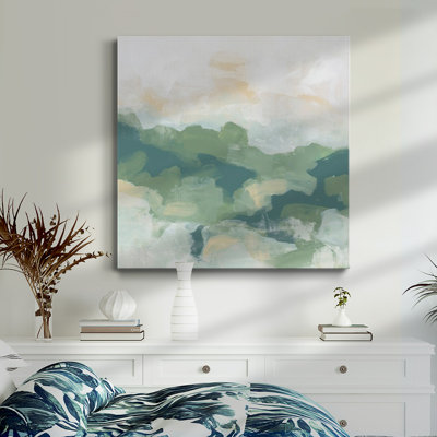 Greenfield Fog I-Premium Gallery Wrapped Canvas - Ready to Hang
