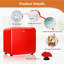 Costway 1.6 Cubic Feet Portable Freestanding Mini Fridge-59114771