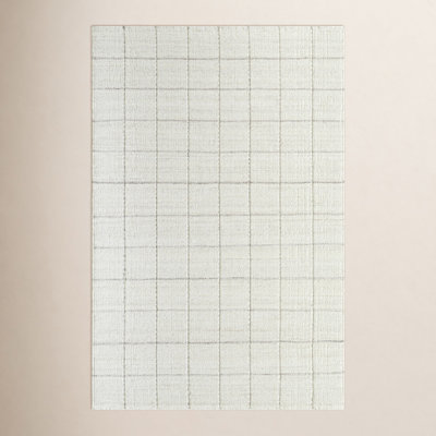 Lavande Hand-Woven Geometric Rug