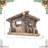 14.5"H Lighted Resin Nativity Scene Stable Creche