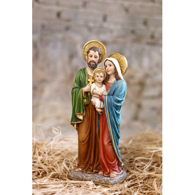 Holy Family Figure Statue Religious Decor Indoor/Outdoor