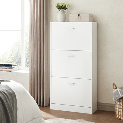 18 Pair Shoe Storage Cabinet