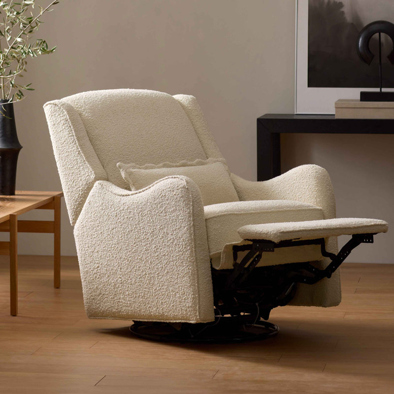 Devon Recliner and Swivel Glider, Ivory