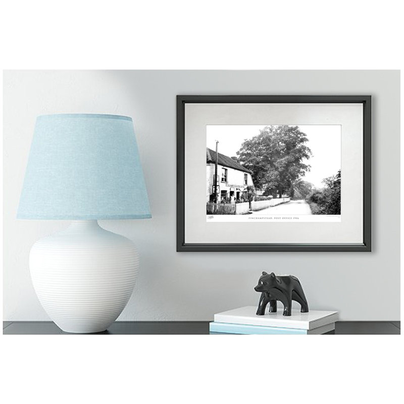 Finchampstead, Post Office 1906 - Single Picture Frame Print, 60cm H X 80cm W x 2cm D