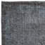 Tapis turc contemporain fait à la main de 6 x 9,4 pi en gris pur, brun et gris bleuté