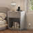 Gray 1 Drawer