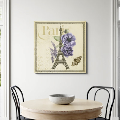«Paris Ephemera VI», peinture sur toile