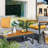 Popelka 4 - Person Patio Conversation Set with Cushions
