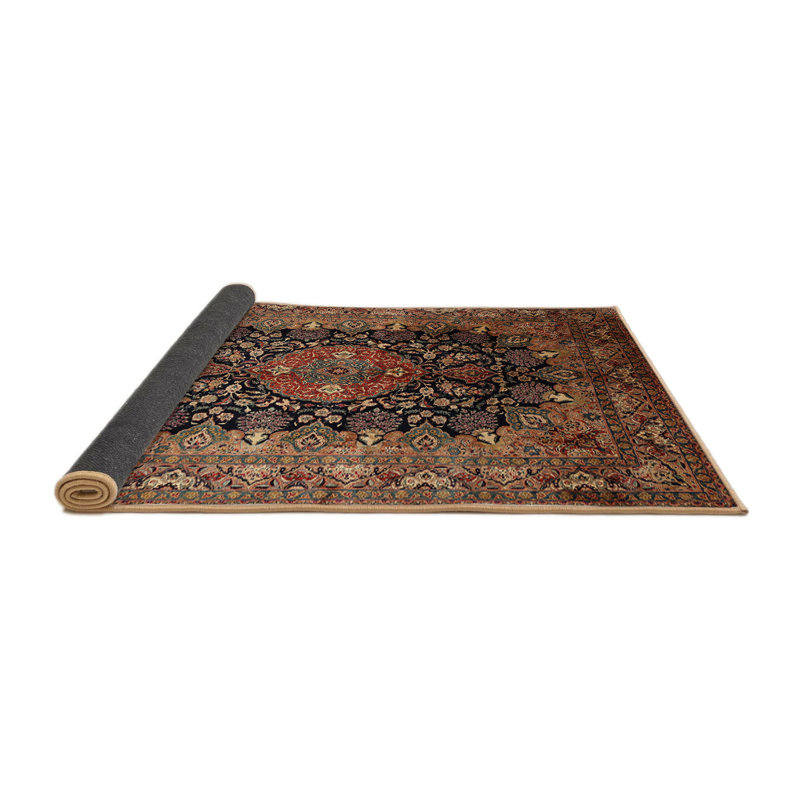 Tapis oriental rouge / brun Laith, Rectangle 8 pi x 10 pi