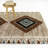 Alamanni Rust Southwestern Boho Area Rug-743884604