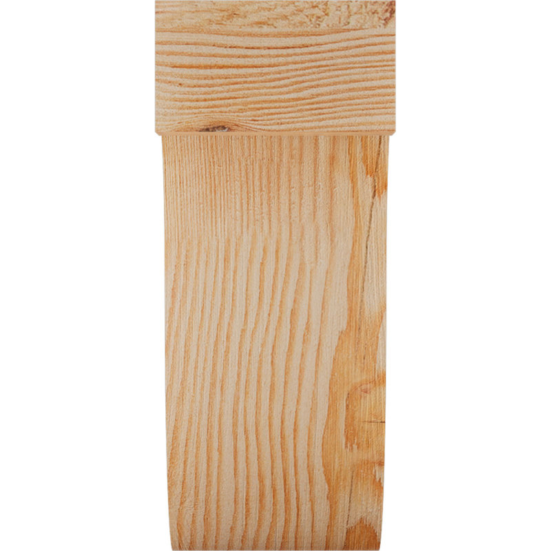 Del Monte Corbel, H 10 po x l 4 po x P 6 po, Sapin de Douglas, Sciage brut