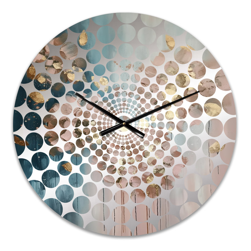 Samyra - Horloge murale hortensia, Médium