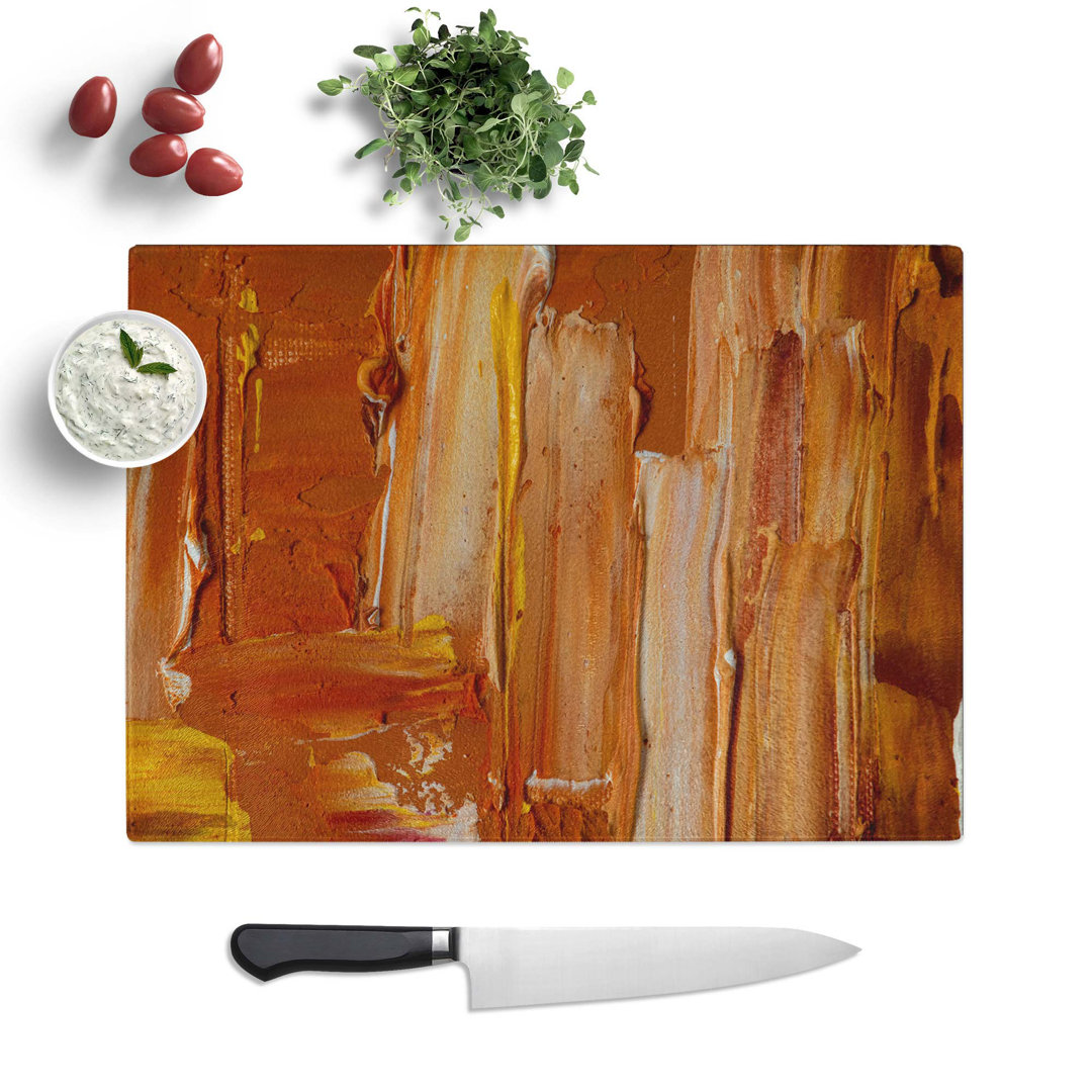 Tempered Glass Art Painting Vol.138 Chopping Board