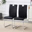 Ensemble de 2 chaises de salle à manger en PU-834472244