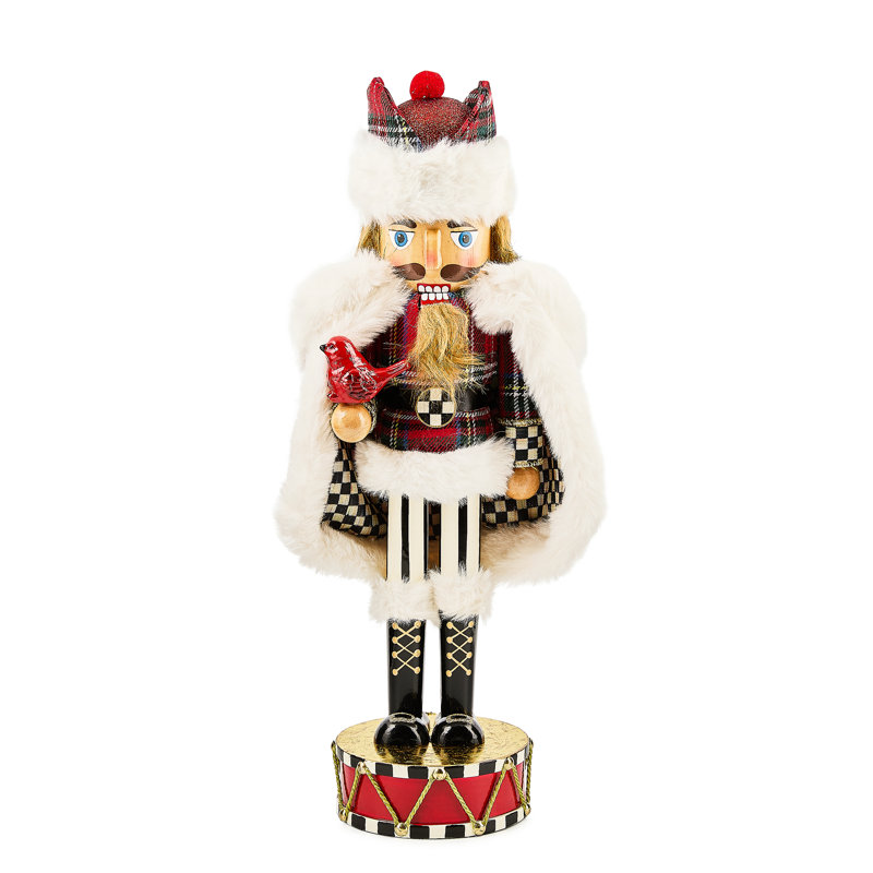 Casse-noisette cardinal Tartan