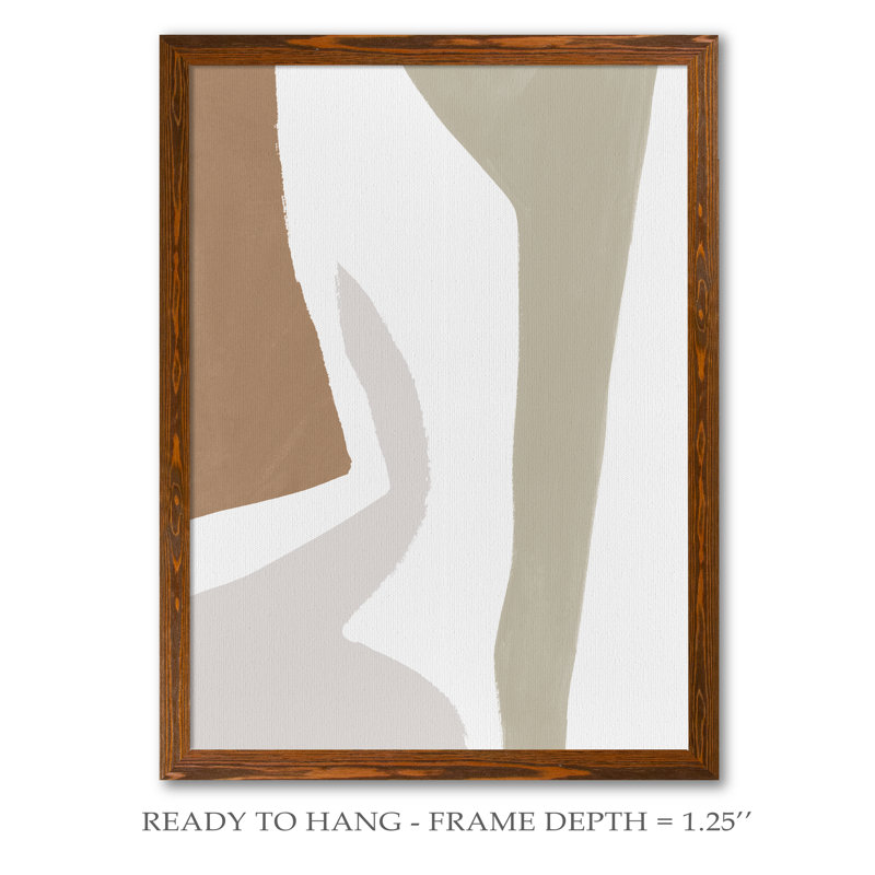 « format folâtre i » par paul cezanne-reproduction d’art sur image, H 28 po x l 38 po x 1,25 po, Toile avec cadre érable