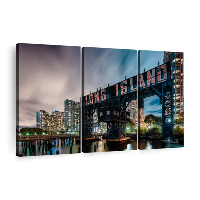 «Long Island Sign» sur toile