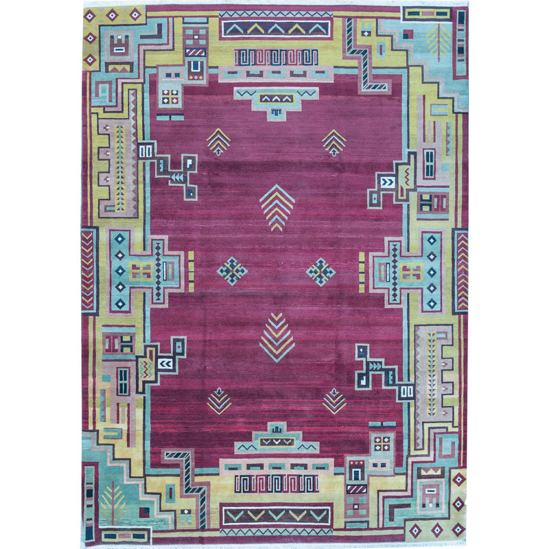 Crown One-of-a-Kind 9'10" X 13'10" Hand Knotted Area Rug