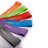 Power Systems 9" Mini Versa-Loop Exercise Bands, Extra Light (4-15 lbs) Workout Bands for Exercise