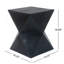 Table d'appoint en béton 14,25 po Prismatic Symmetry