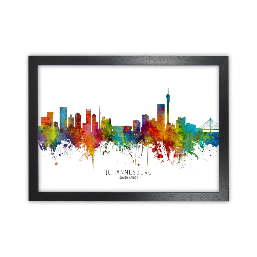 Johannesburg South Africa Skyline by Michael Tompsett - Print