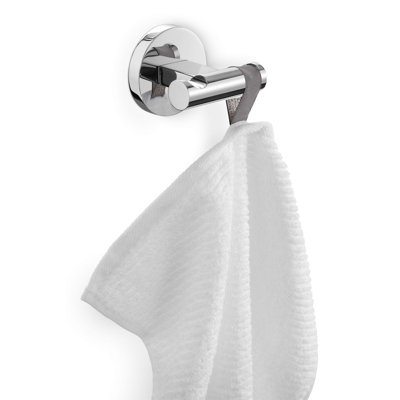 Zack Scala Double Towel Hook / Black Powder Coated