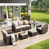 Structure brune / coussin sable est en rupture de stock