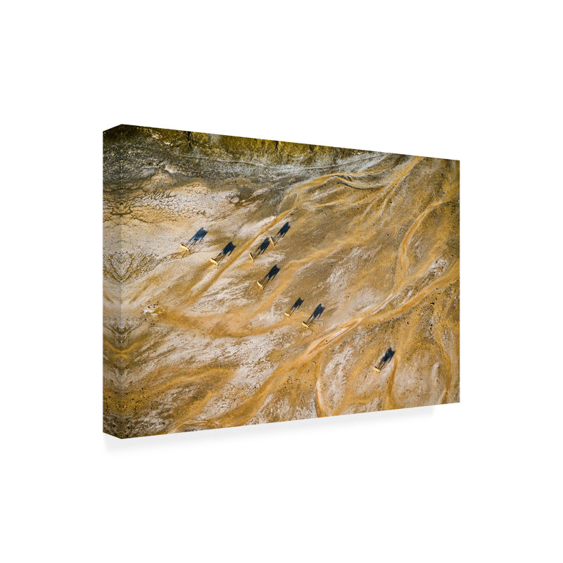 Art sur toile John Fan Journey II, H 12 po x l 19 po
