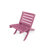 Grandcourt Fully Assembled All-Weather Recycled HDPE Outdoor Folding Patio Chair-630115126