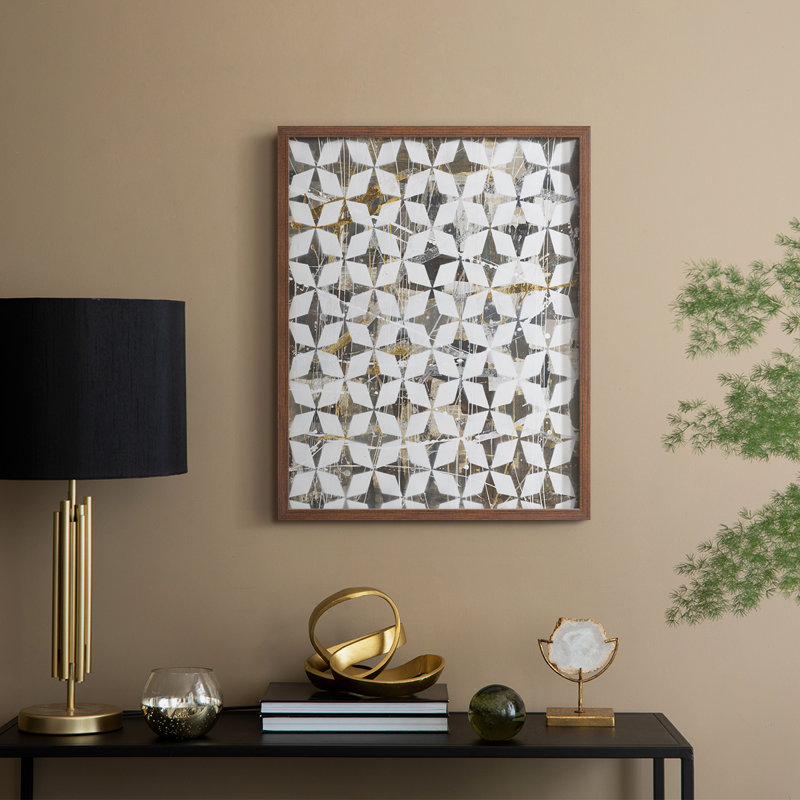 Modern Love Framed Print - Solid Wood, Walnut, 21" H x 17" W