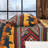 Cabin Lodge Geometric Printed Microfiber Bed Sheet Set-101800824-101800817