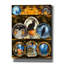 «Spooky Halloween Plates» par Art and a Little Magic, art mural sur toile, 26 po x 34 po-788938776