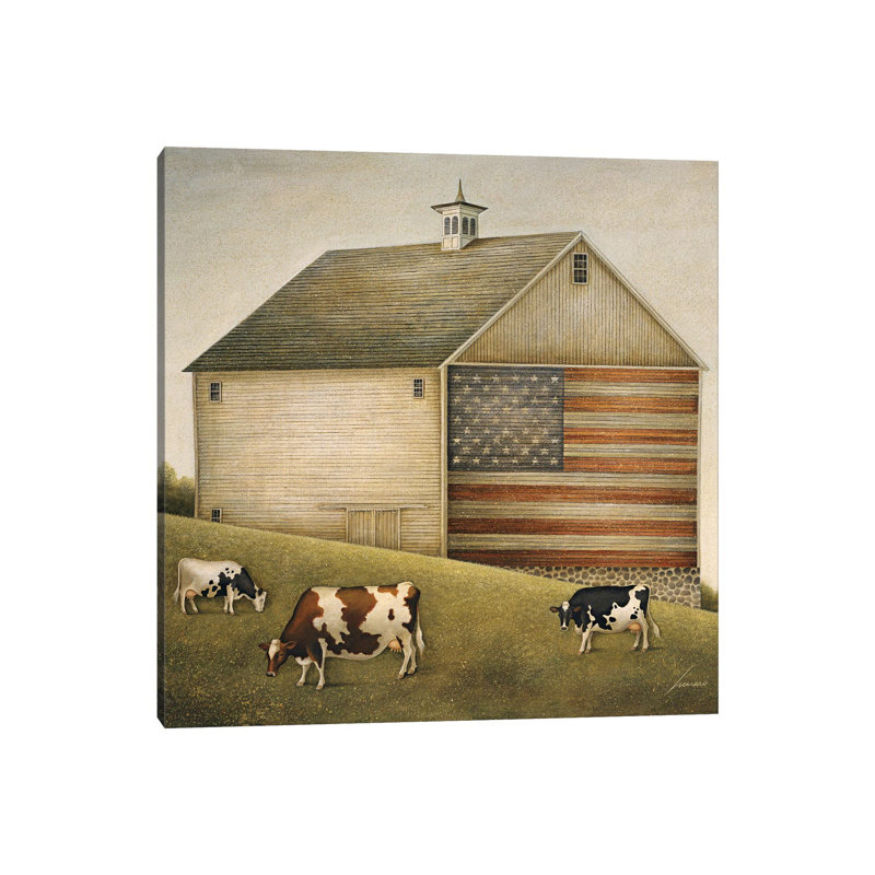 Proud Barn by Lowell Herrero - Wrapped Canvas Painting, 66.04 cm H x 66.04 cm W x 1.91 cm D