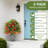 2Pcs Artificial Boxwood Topiary Ball Trees with Ground Spikes for Indoor Outdoor Decor-1603086459
