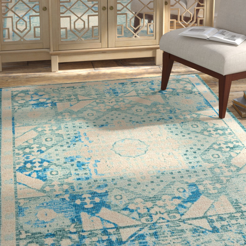 Oriental Indoor Rug, Rectangle 5' x 7'