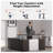 Nishad L-Shaped Adjustable Height Executive Standing Desk With 3 Drawer Pedestal-1564683072-1568143679