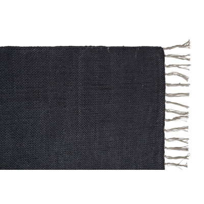 Stoughton Solid Colour Hand Woven Area Rug