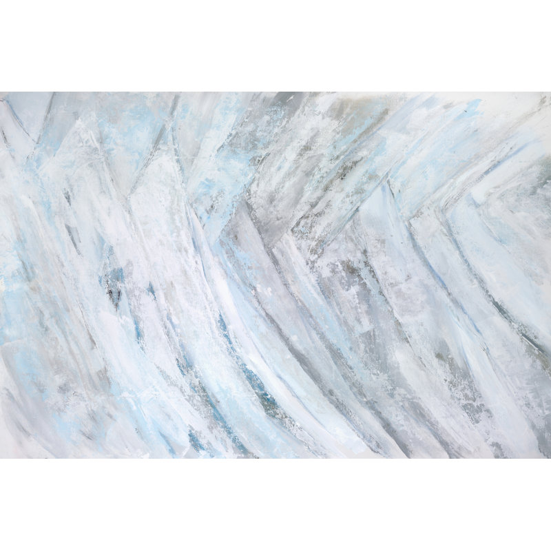 Soft Fronds III by Suzanne Wilkins - Wrapped Canvas Painting, 20cm H x 30cm W x 3.8cm D