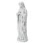 Statue de jardin 29,3 "Vierge Marie priant avec chapelet, sculpture religieuse d'extérieur