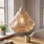 14 cm H Round Glass Lamp Shade ( Spider )