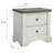 King Panel Bed With 2 Nightstands-126295127-126295128