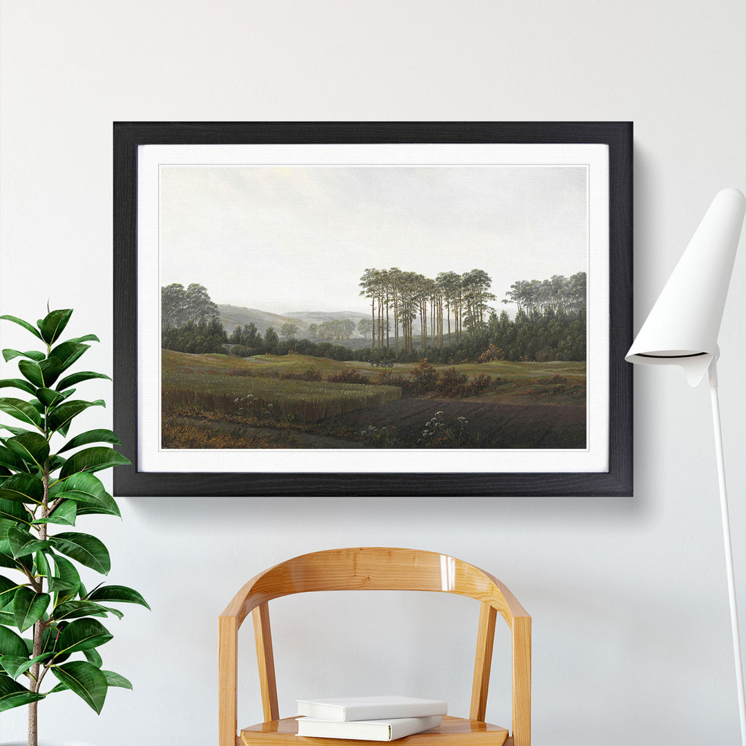 The Afternoon by Caspar David Friedrich - Picture Frame Painting