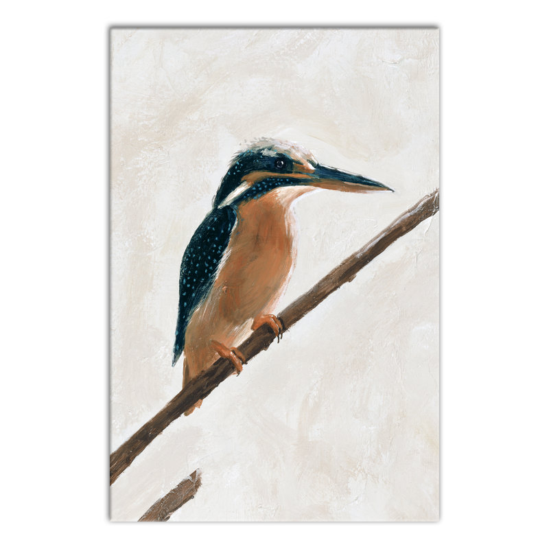 « taches kingfisher », reproduction sur toile tendue, H 24 po x l 16 po x P 1,25 po, Toile tendue