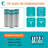 Hurricane Replacement Spa Filter Cartridge for Pleatco PRB25 and Unicel C-4326