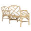 Chippendale Upholstered Bench-1585291510
