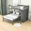Lit superposé simple sur 6 tiroirs Hylton-422937696