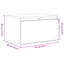 Wall-Mounted Bedside Cabinet Compact-202786465