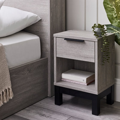 Yonkers 35cm W Manufactured Wood Bedside Table