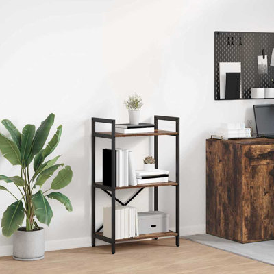 96cm H x 56cm W Steel Etagere Bookcase