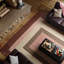 Tapis rouge tressé à la main Dietz-287118220